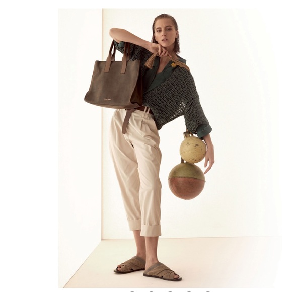 Auth Brunello Cucinelli sandals with Monili beads - Picture 2 of 16